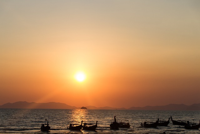 Free Thailand Sunset photo and picture