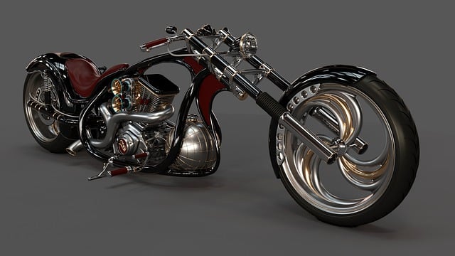Free motorcycle bike motorbike illustration