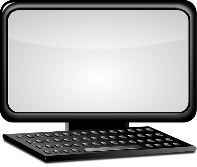 Computer, Scherm, Toetsenbord, Internet