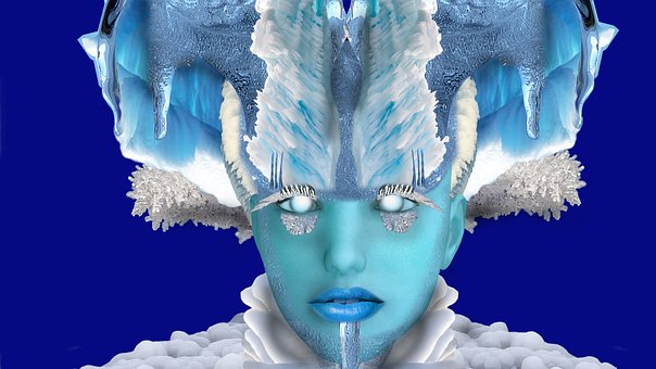 Eis, Ice Queen, Fantasie, Krone