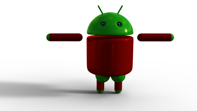 Free android bot minibot illustration