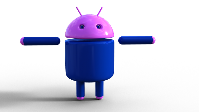 Free android bot minibot illustration