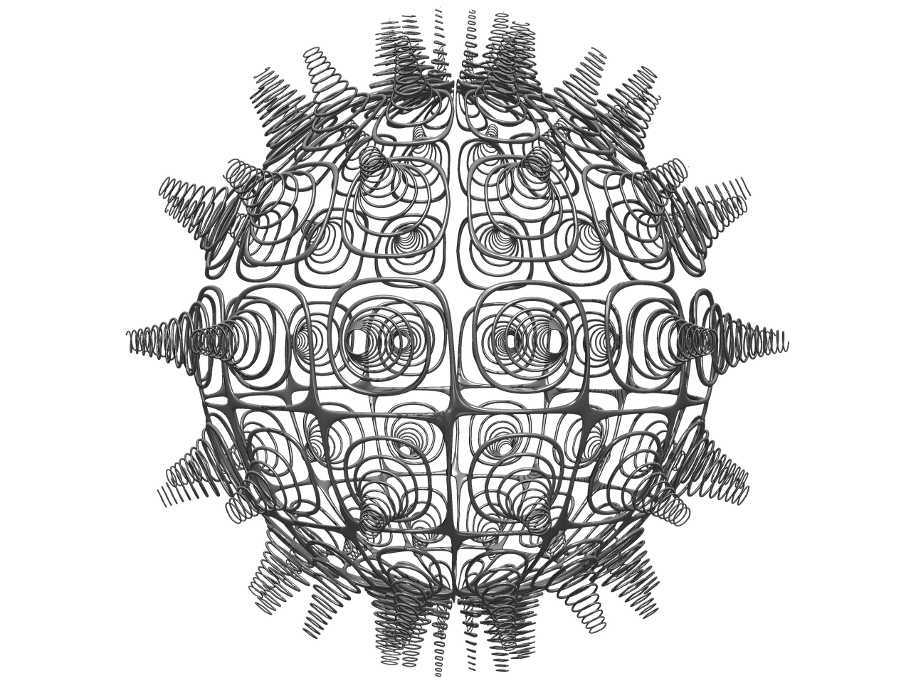 Infinite Spring Geometry Download Geometry, Mathematics, Spring. Royalty-Free Stock Illustration ...