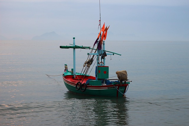 Free Fishing Boat Sea photo and picture