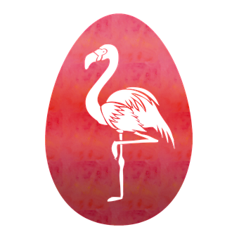 Ostern, Ei, Rosa, Flamingo, Eier, Feder