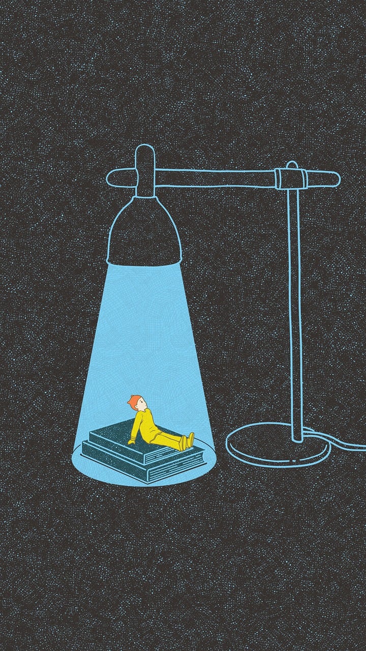 Free creativity thinking painting illustration
