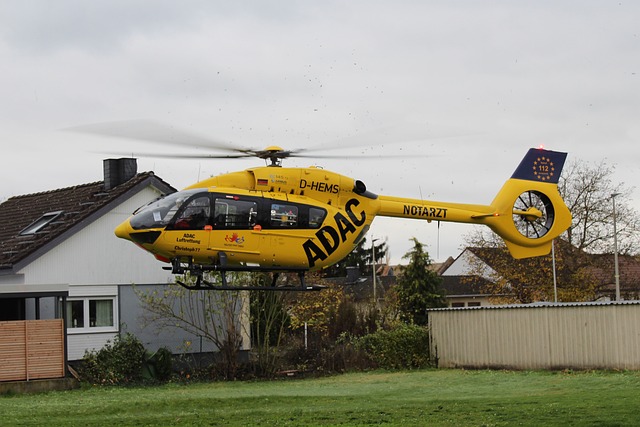 Helikopter, Adac, Redningstjeneste
