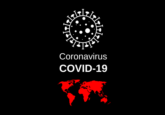 Free virus coronavirus sars-cov-2 illustration