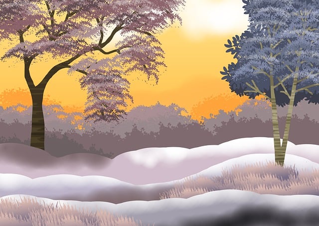 Free illustration background landscape illustration