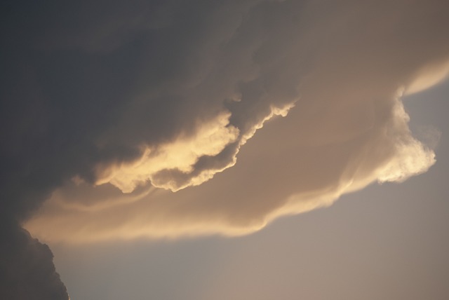 Himmel, Wolken, Sonnenuntergang, Natur