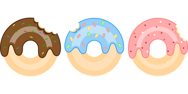 Free donuts sweets dessert vector