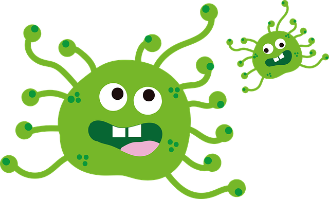Free virus corona pandemic illustration