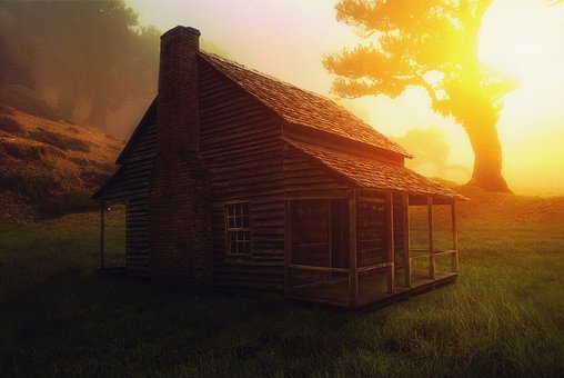 Photoshop, Naturaleza, Collage, Casa
