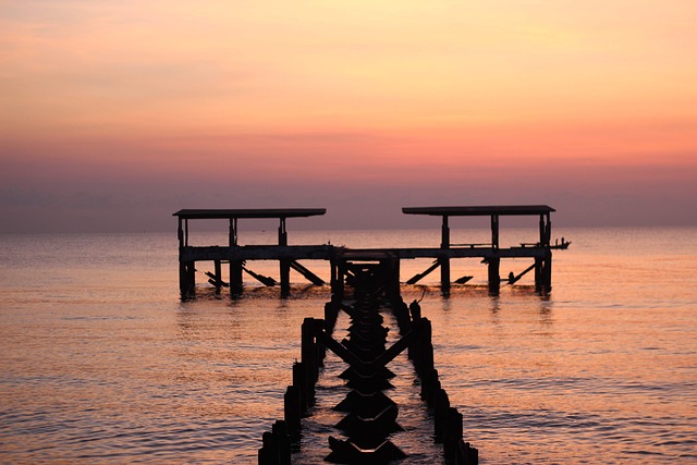 Răsărit, Mare, Cer, Apă, Ocean, Natură