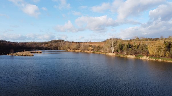 Free Pond Sky View photo and picture