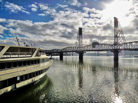 Portland, Rivier, Oregon, Water, Reizen