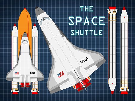 Nave Espacial, Nasa, Foguete, Astronauta