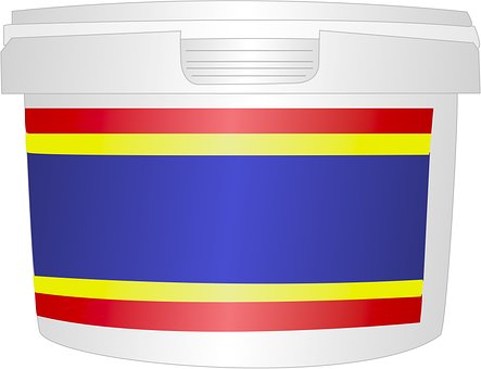 Houtlijm, Lijm, Verf, Pot, Plastic