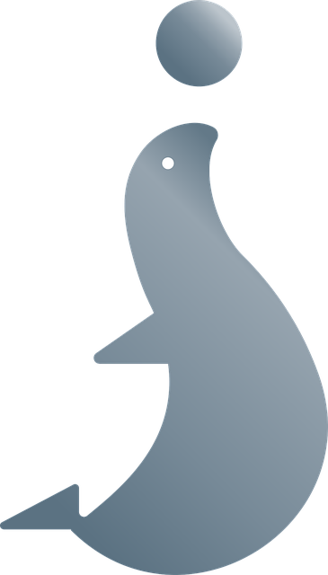 Free seal ball game vector