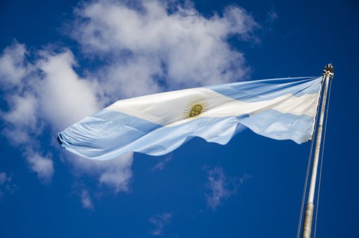 Argentinien, Flagge, Emblem, Land