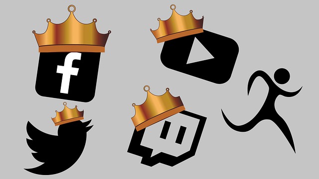 Free panic internet crown virus illustration