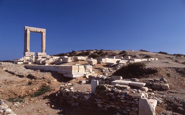 Naxos, Græsk Ø, Portara