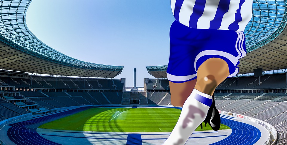 Football, Football Player, Arena, Players, Stadium