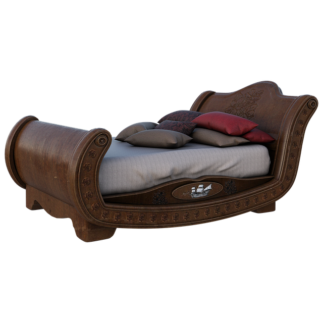 Free pirate bed pillows sheet illustration