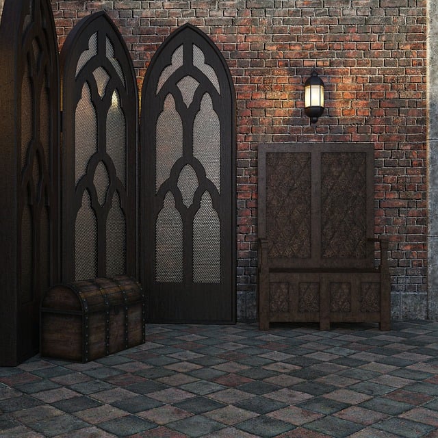 Free silence room divider illustration