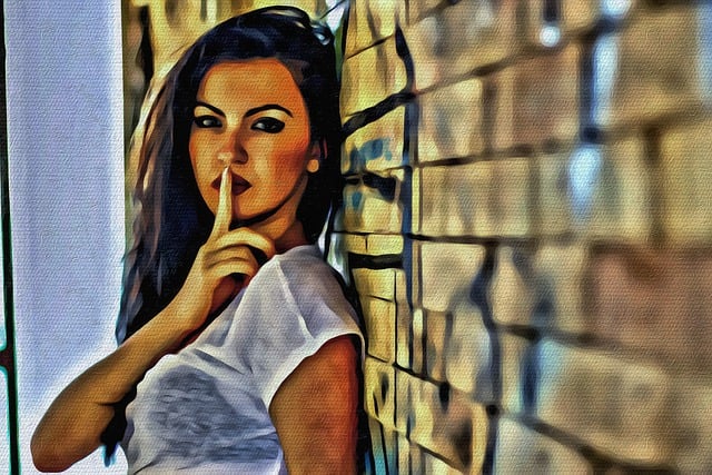 Free painting comic portrai illustration