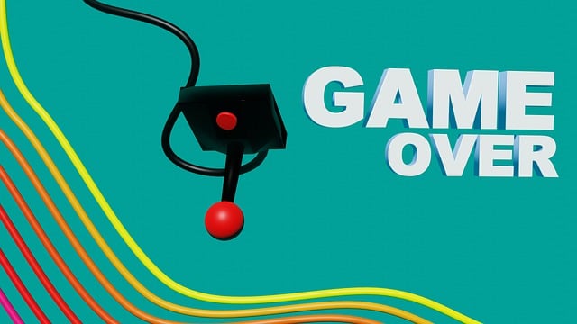 Free joystick game multicoloured illustration