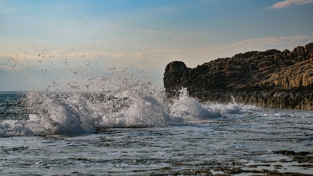 Free Rocky Coast Sea photo and picture