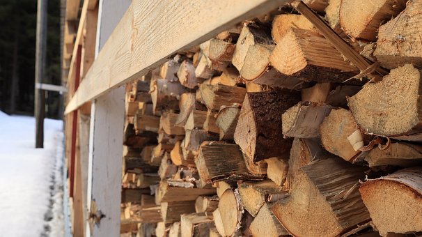 Brandhout, Finland, Stapelen, Hout