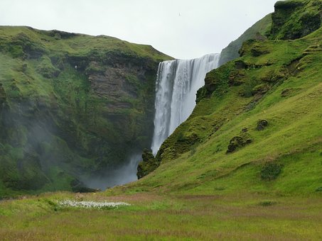 Free River Waterfall photo and picture
