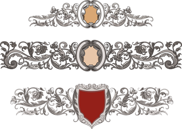 Free ornament heraldry coat of arms vector