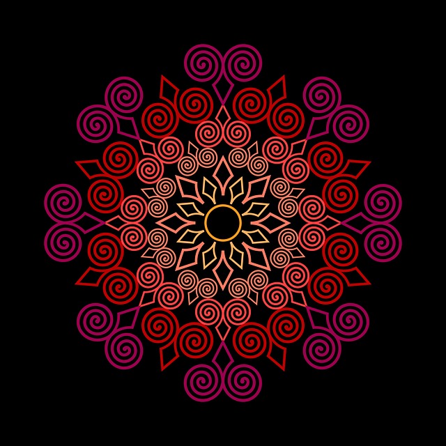花, 对称, 美丽的花朵, 自然, 花卉背景, 装饰品, 花壁纸, 模式, 设计