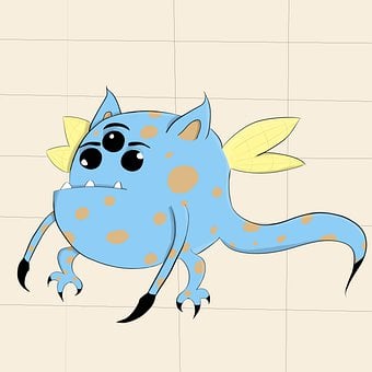 Free Cute Monster Fairy illustration and picture