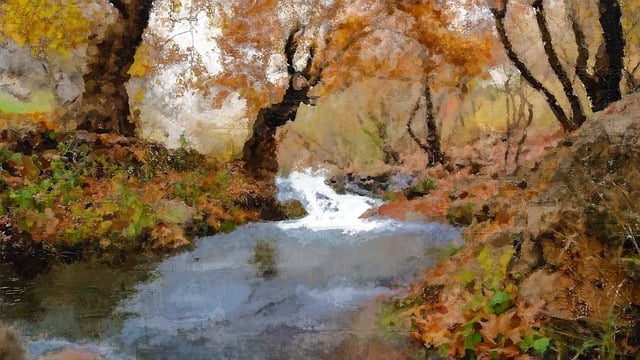 Free watercolour painting art illustration