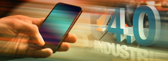 Geschäftsmann, Smartphone, Steuerung
