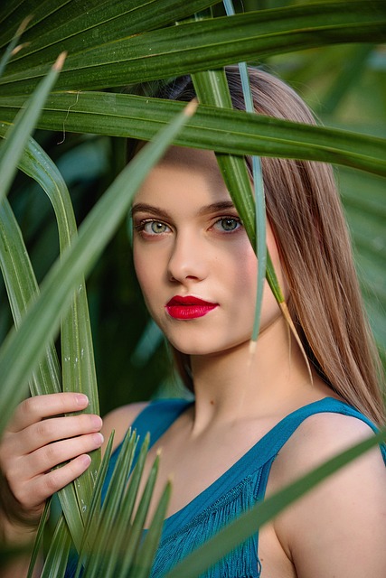 Jovem Mulher, Verdes, Primavera