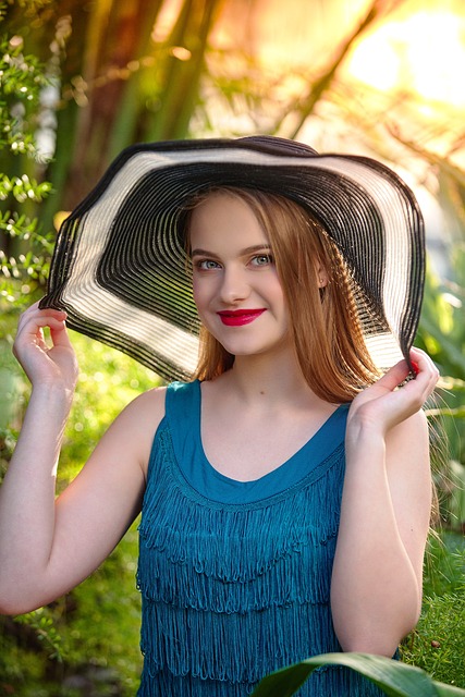 Jovem Mulher, Verdes, Primavera