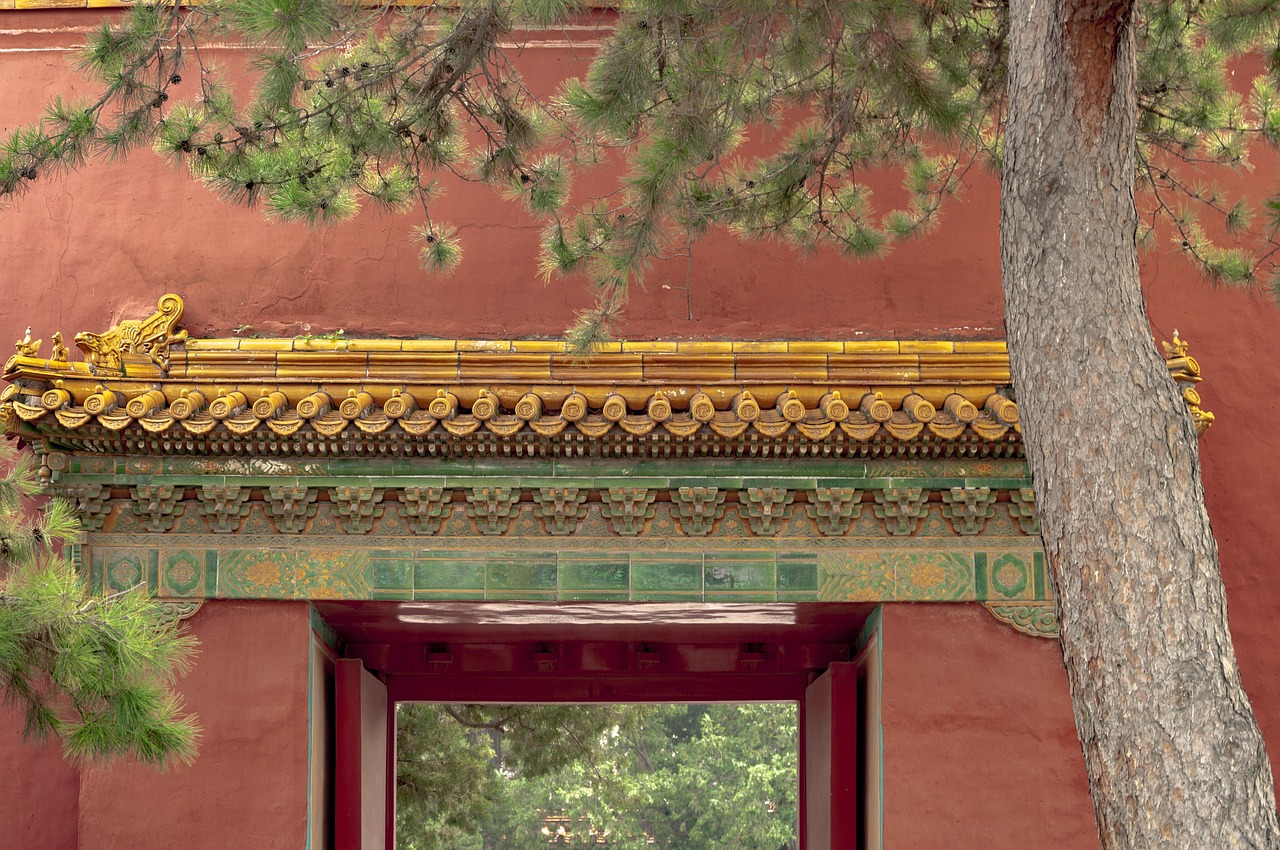 故宫 树 门廊 - Pixabay上的免费照片 - Pixabay