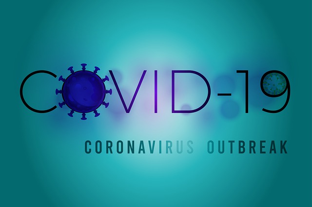 Free virus alert background illustration