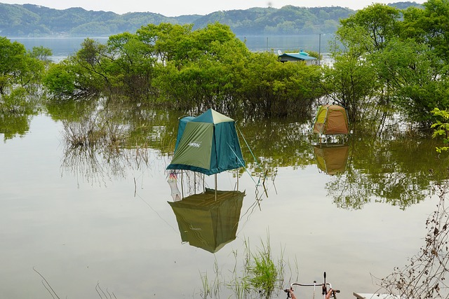 Free Water Camping Tent photo and picture