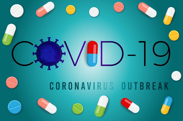 Free virus alert background illustration