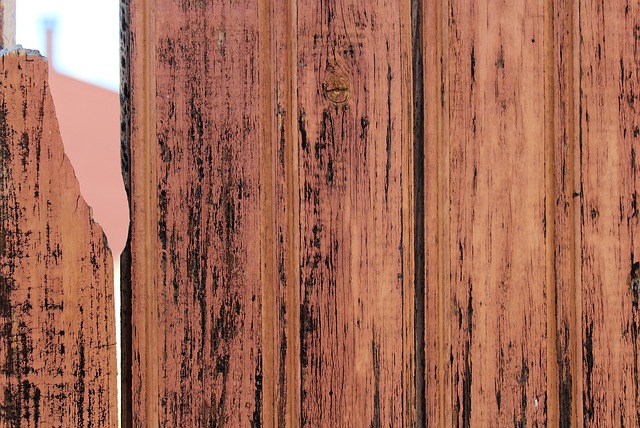 Wand Holz, Puerta Vieja, Alt, Deco