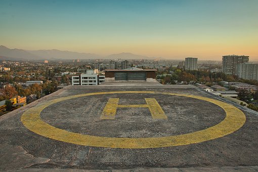 Terasa Clădirii, Heliport, Acoperiş