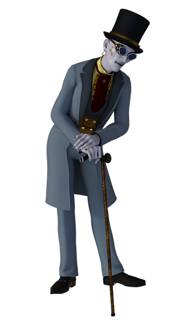 Free male fantasy character illustration