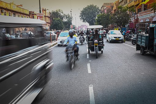 Free India Traffic photo and picture