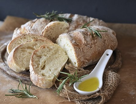 Brot, Ciabatta, Mehl, Weizenmehl